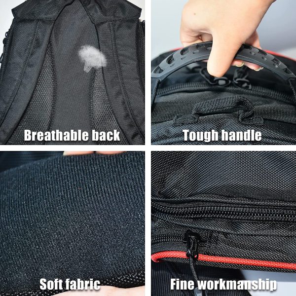 Professional Equestrian Backpack with Helmet Holder for Horse Riding - Image 4
